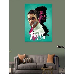 Kanvas Tablo Fight Club Dövüş Kulübü 50x70 cm