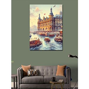 Kanvas Tablo Haydarpaşa Tren Garı 70x100 cm