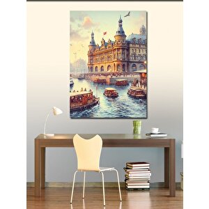 Kanvas Tablo Haydarpaşa Tren Garı 70x100 cm