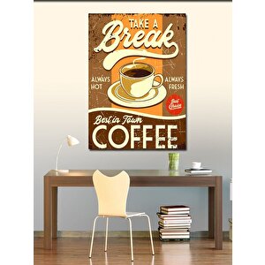 Kanvas Tablo Kahve Coffe Temalı 70x100 cm