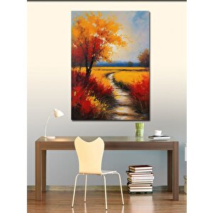Kanvas Tablo Yağlı Boya Sonbahar 70x100 cm