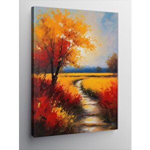 Kanvas Tablo Yağlı Boya Sonbahar 100x140 cm