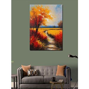Kanvas Tablo Yağlı Boya Sonbahar 100x140 cm