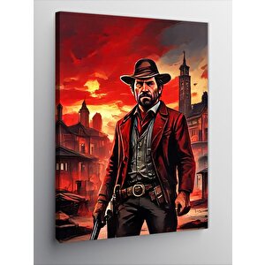 Kanvas Tablo Red Dead Redemption 2 100x140 cm