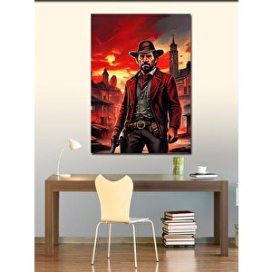Kanvas Tablo Red Dead Redemption 2 100x140 cm