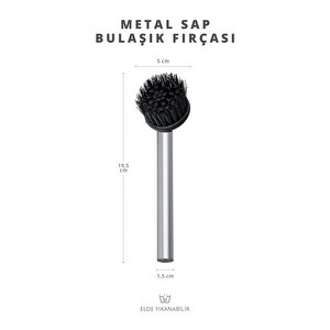 Okyanus Home Metal Sap Bulaşık Fırçası