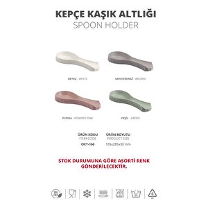 Coliseum Kepçe Kaşık Altlığı
