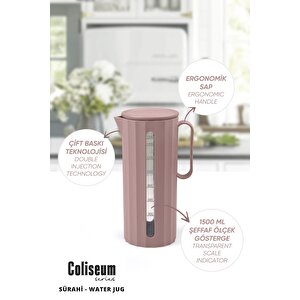 Coliseum Pudra Sürahi - 1500 Ml