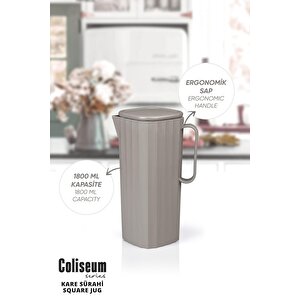 Coliseum Vizon Kare Sürahi - 1800 Ml