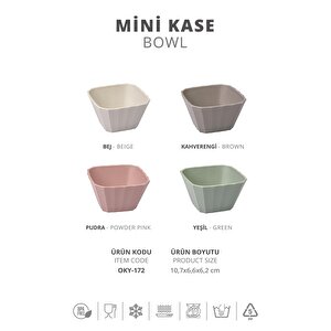 Coliseum Kare 4'lü Mini Kase