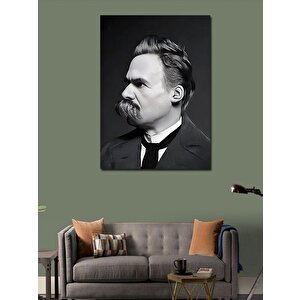 Kanvas Tablo Friedrich Nietzsche 70x100 cm