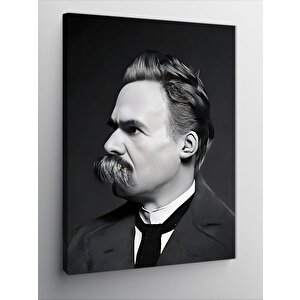 Kanvas Tablo Friedrich Nietzsche 50x70 cm