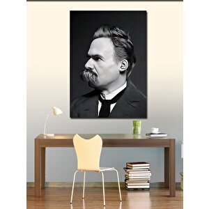 Kanvas Tablo Friedrich Nietzsche 50x70 cm