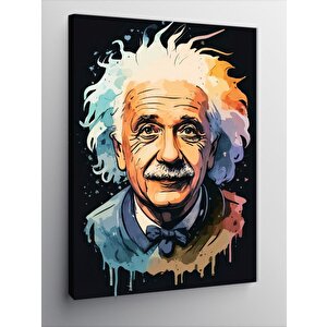 Kanvas Tablo Albert Einstein 50x70 cm