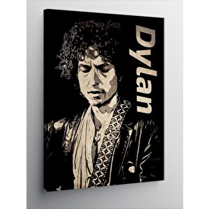 Kanvas Tablo Bob Dylan 100x140 cm