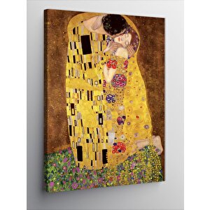 Kanvas Tablo Klimt Öpücük