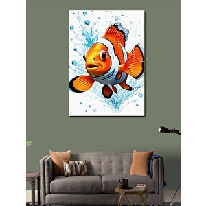 Kanvas Tablo Palyaço Balığı 50x70 cm