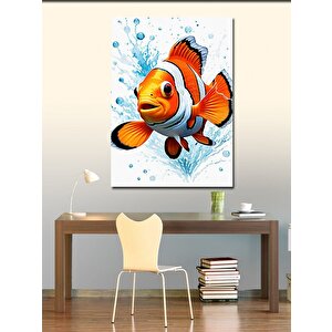 Kanvas Tablo Palyaço Balığı 50x70 cm