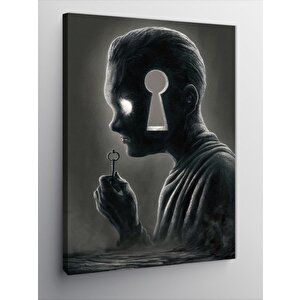 Kanvas Tablo Akıl Tutulması 70x100 cm