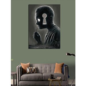 Kanvas Tablo Akıl Tutulması 70x100 cm