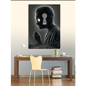 Kanvas Tablo Akıl Tutulması 70x100 cm