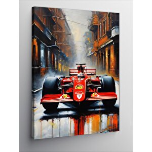Kanvas Tablo Formula 1 70x100 cm