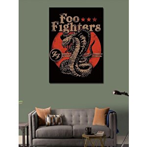 Kanvas Tablo Foo Fighters Album Kapağı 100x140 cm