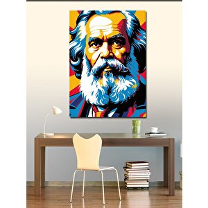Kanvas Tablo Karl Marx 70x100 cm