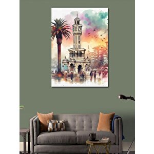 Kanvas Tablo İzmir Saat Kulesi 70x100 cm