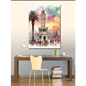 Kanvas Tablo İzmir Saat Kulesi 70x100 cm