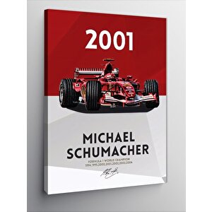 Kanvas Tablo Michael Schumacher 70x100 cm