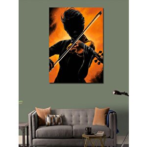 Kanvas Tablo Muhteşem Keman Sesi 100x140 cm