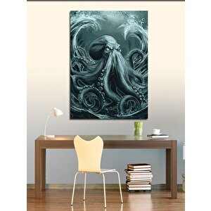 Kanvas Tablo Ahtapot 70x100 cm
