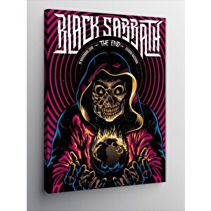 Kanvas Tablo Black Sabbath 50x70 cm
