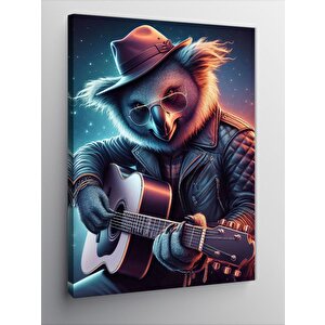 Kanvas Tablo Gitarcı Koala 50x70 cm
