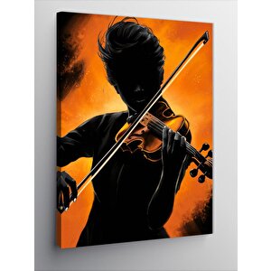 Kanvas Tablo Muhteşem Keman Sesi 70x100 cm