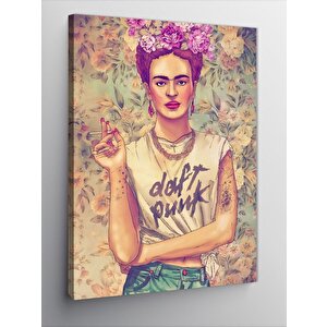 Kanvas Tablo Modern Frida Kahlo Punk 70x100 cm