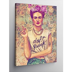 Kanvas Tablo Modern Frida Kahlo Punk 50x70 cm