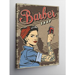 Kanvas Tablo Berber Temalı 50x70 cm