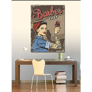 Kanvas Tablo Berber Temalı 50x70 cm