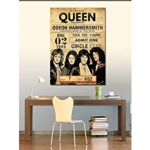 Kanvas Tablo Queen Müzik Grubu 70x100 cm