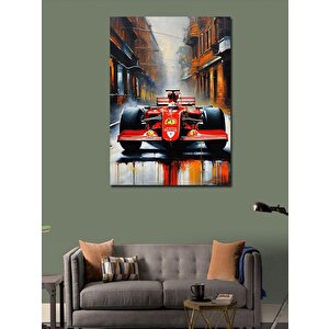 Kanvas Tablo Formula 1 100x140 cm