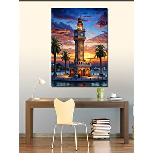 Kanvas Tablo İzmir Saat Kulesi 50x70 cm
