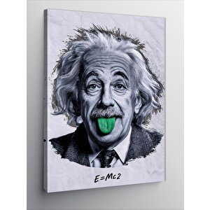 Kanvas Tablo Albert Einstein 70x100 cm