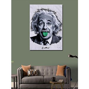 Kanvas Tablo Albert Einstein 70x100 cm