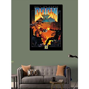 Kanvas Tablo Doom 2  50x70 cm
