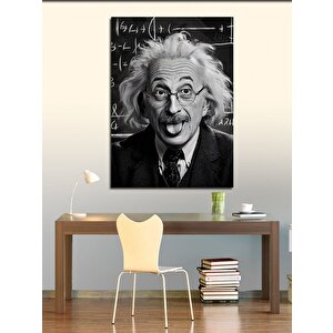 Kanvas Tablo Albert Einstein 50x70 cm