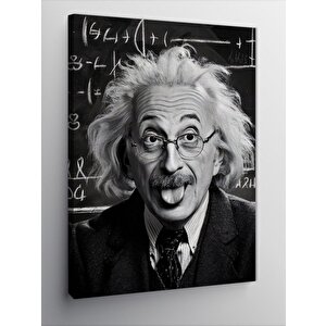 Kanvas Tablo Albert Einstein 100x140 cm