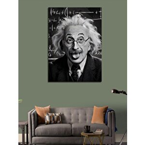 Kanvas Tablo Albert Einstein 70x100 cm