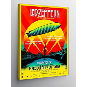 Kanvas Tablo Led Zeppelin Müzik Grubu